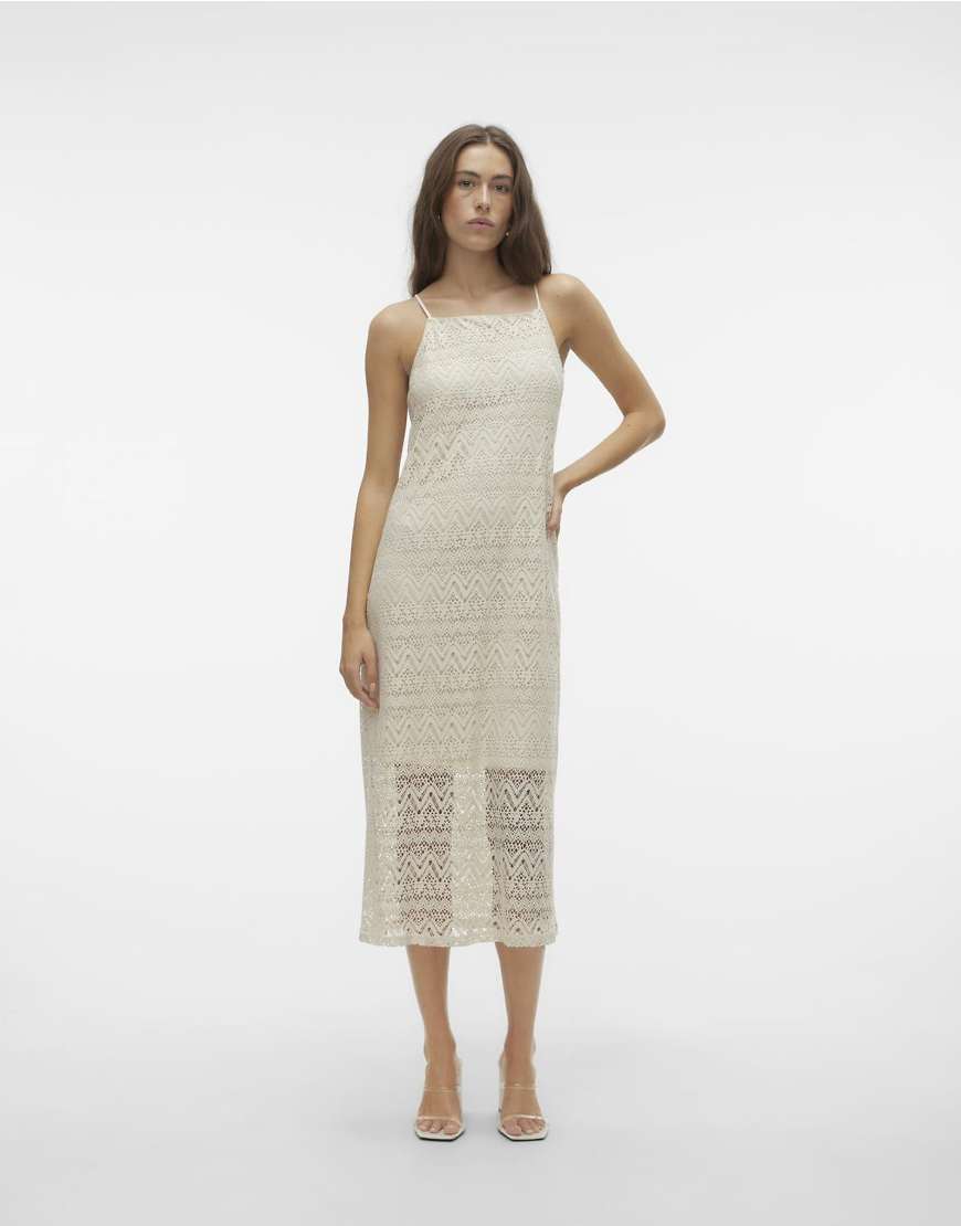 Vero Moda - Kleid in Birke-Neutral von Vero Moda