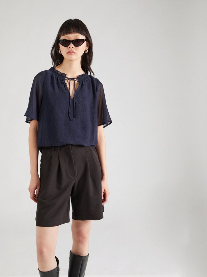 Vero Moda Kurzarmbluse VMEMILIE (1-tlg) Drapiert/gerafft von Vero Moda