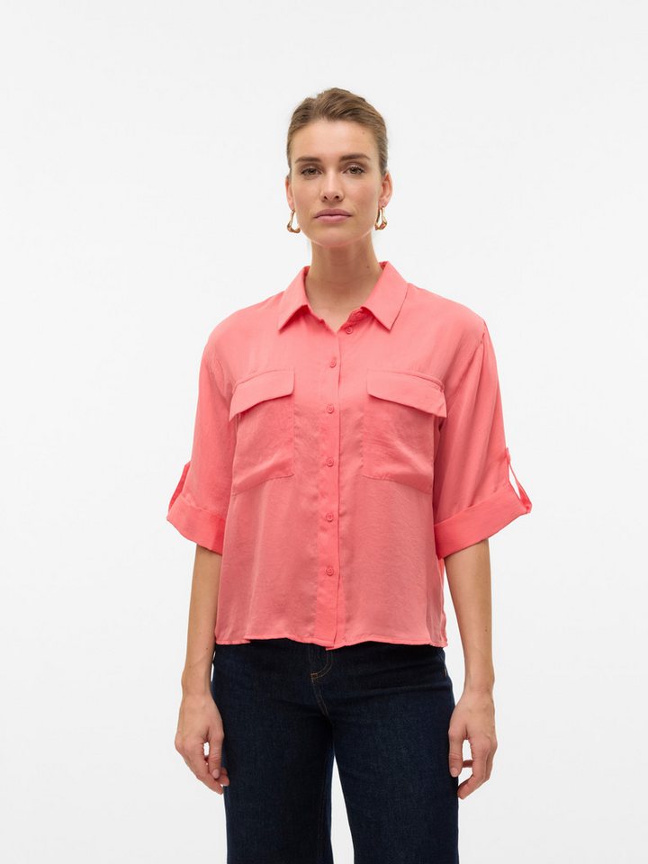 Vero Moda Kurzarmbluse VMFABIANA 3/4 SHIRT VMA NOOS von Vero Moda