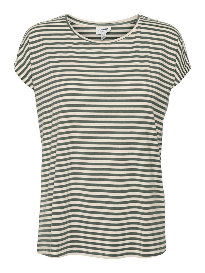 Vero Moda Kurzarmhemd T-Shirt Ava - Slim Fit von Vero Moda