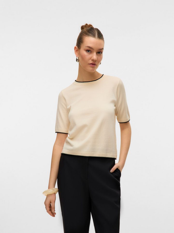 Vero Moda Kurzarmpullover VMBREEZE SS O-NECK PULLOVER BOO von Vero Moda
