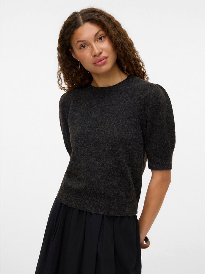 Vero Moda Strickpullover VMDOFFY 2/4 O-NECK PULLOVER GA NOOS mit leichten Puffärmeln Vero Moda Strickpullover VMDOFFY 2/4 O-NECK PULLOVER GA NOOS mit leichten Puffärmeln von Vero Moda