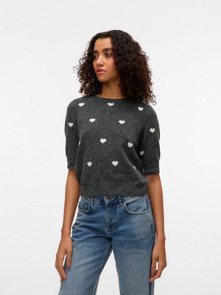 Vero Moda Kurzarmpullover VMDOFFY INTARSIA 2/4 O-NK PULLOV GA NOOS Vero Moda Kurzarmpullover VMDOFFY INTARSIA 2/4 O-NK PULLOV GA NOOS von Vero Moda