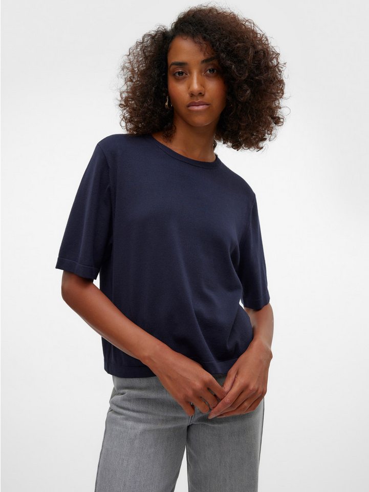 Vero Moda Kurzarmpullover VMSILJE 2/4 O-NCK OVERSIZE PULL GA NOOS von Vero Moda