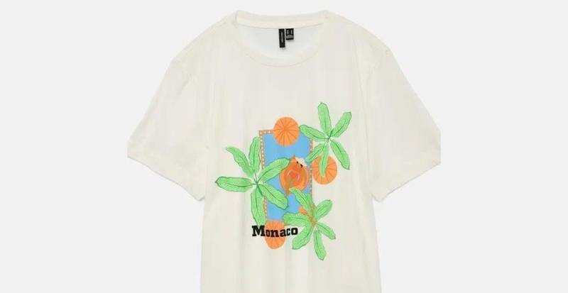 Vero Moda Kurzarmshirt VMBETA METTE SS TOP BOX JRS GA von Vero Moda