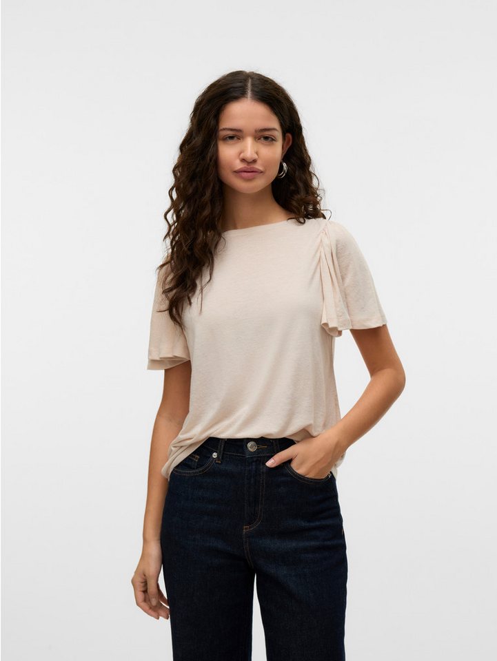 Vero Moda Kurzarmshirt VMPALOMA ONELLA SS BOATNECK TOP VMA NOOS von Vero Moda