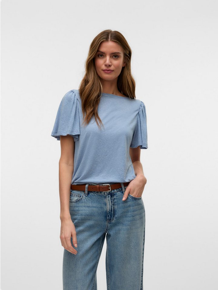 Vero Moda Kurzarmshirt VMPALOMA ONELLA SS BOATNECK TOP VMA NOOS von Vero Moda