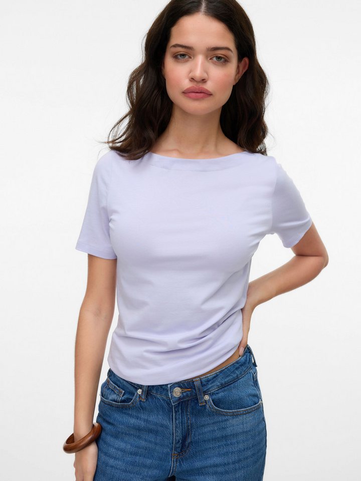 Vero Moda Kurzarmshirt VMPANDA MODAL S/S TOP NOOS von Vero Moda