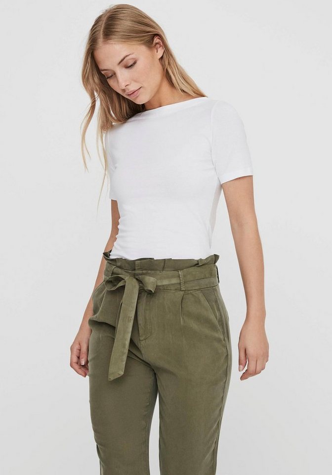 Vero Moda Kurzarmshirt VMPANDA MODAL S/S TOP NOOS von Vero Moda