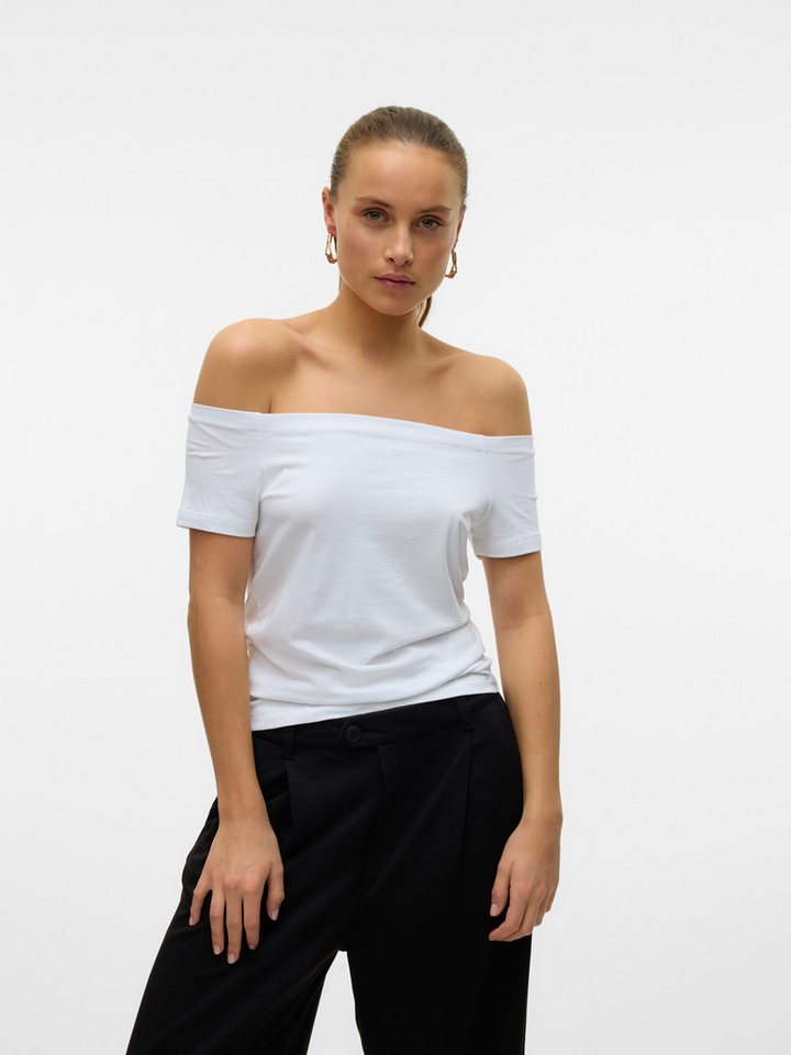 Vero Moda Kurzarmshirt VMPANDA OFF-SHOULDER TOP JRS GA NOOS von Vero Moda