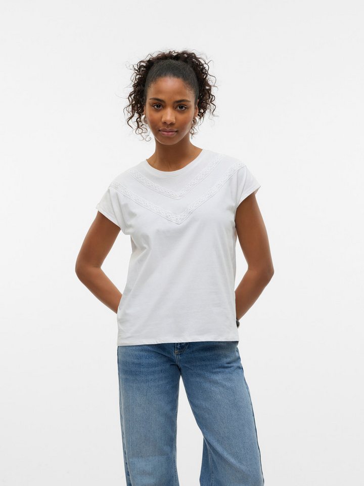 Vero Moda Kurzarmshirt VMPANNA AVA SS TOP JRS von Vero Moda