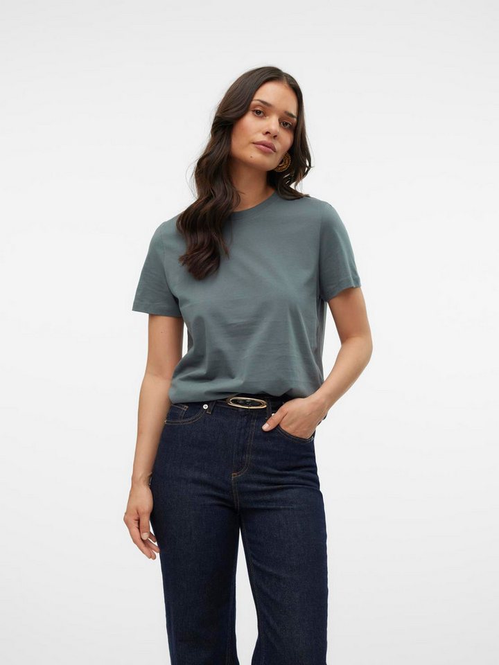 Vero Moda Kurzarmshirt VMPAULINA SS T-SHIRT GA JRS NOOS von Vero Moda