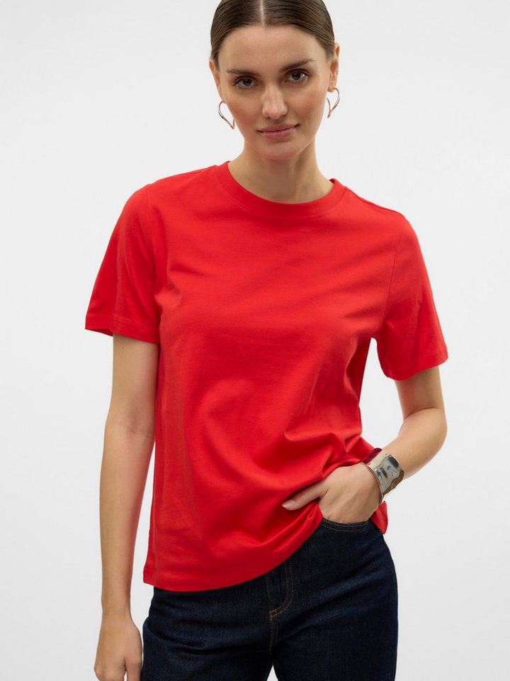 Vero Moda Kurzarmshirt VMPAULINA SS T-SHIRT GA JRS NOOS von Vero Moda