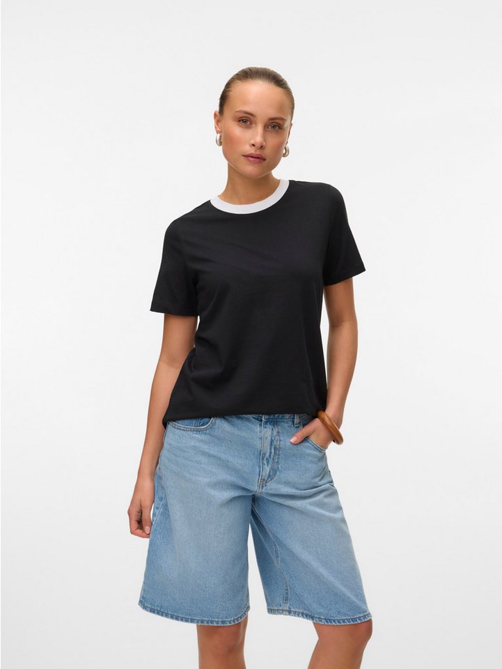 Vero Moda Kurzarmshirt VMPAULINA SS T-SHIRT GA JRS NOOS von Vero Moda