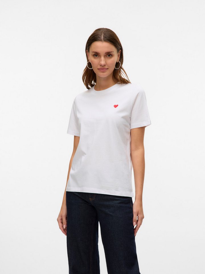 Vero Moda Kurzarmshirt VMPAULINA SS T-SHIRT GA JRS NOOS von Vero Moda