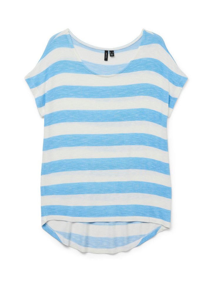 Vero Moda Kurzarmshirt VMWIDE STRIPE SL TOP GA JRS NOOS Viskosemischung von Vero Moda