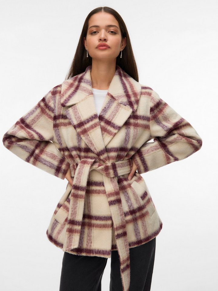 Vero Moda Kurzjacke VMVERA SHIRLEY CHECK JACKET BOO von Vero Moda