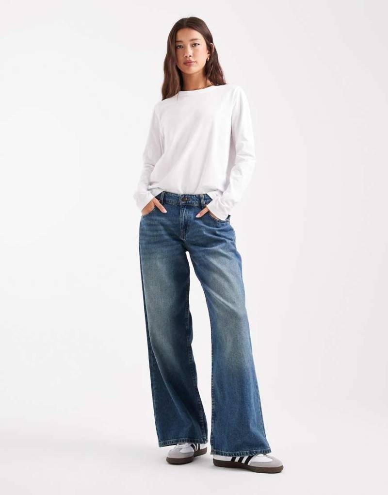 Vero Moda - Langärmliges Relaxed-Fit-T-Shirt in Weiß von Vero Moda