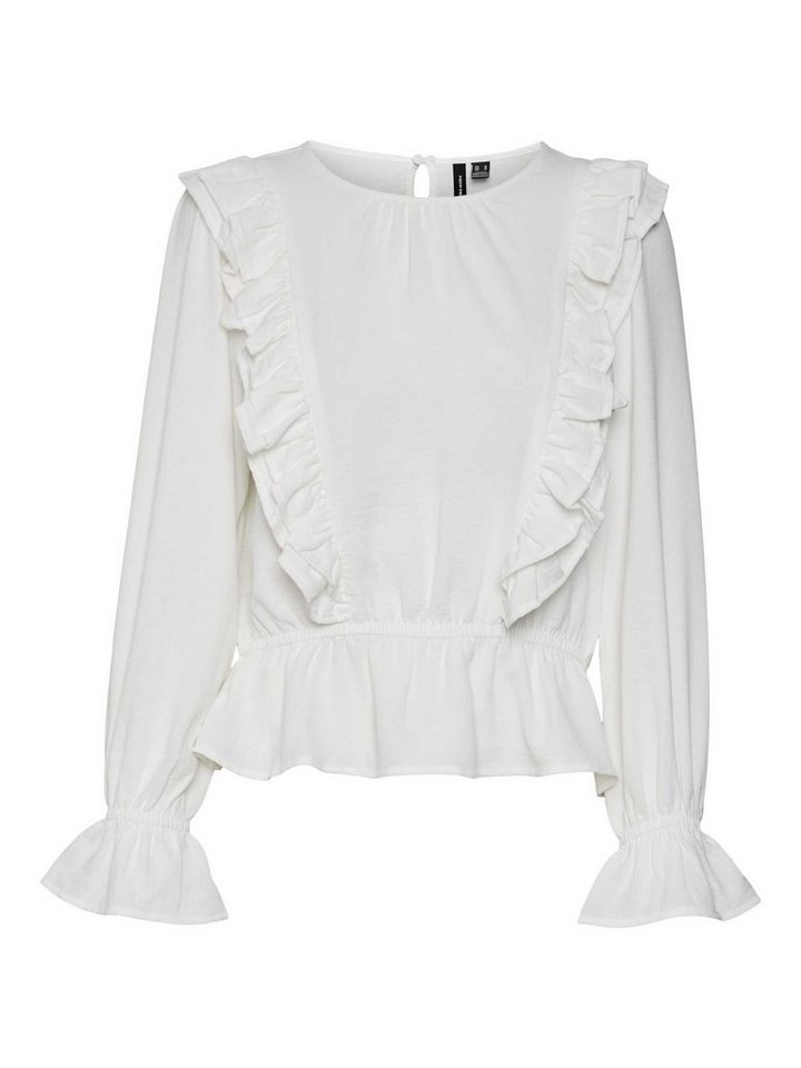 Vero Moda Langarmbluse (1-tlg) Drapiert/gerafft von Vero Moda