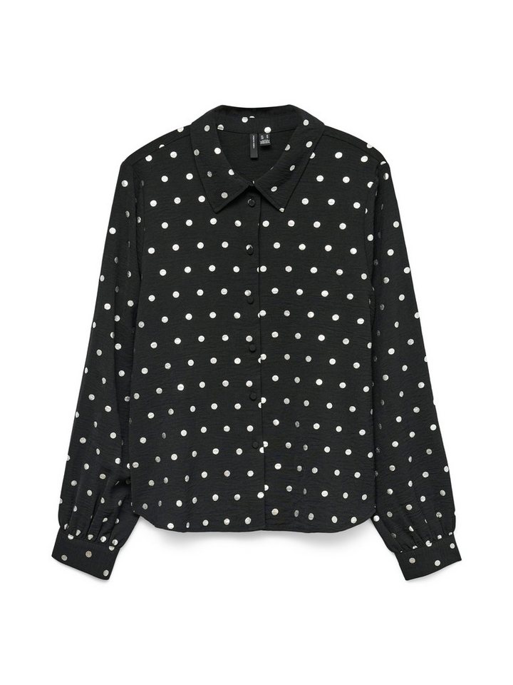 Vero Moda Langarmbluse VMCARLA FOIL L/S SHIRT WVN GA von Vero Moda