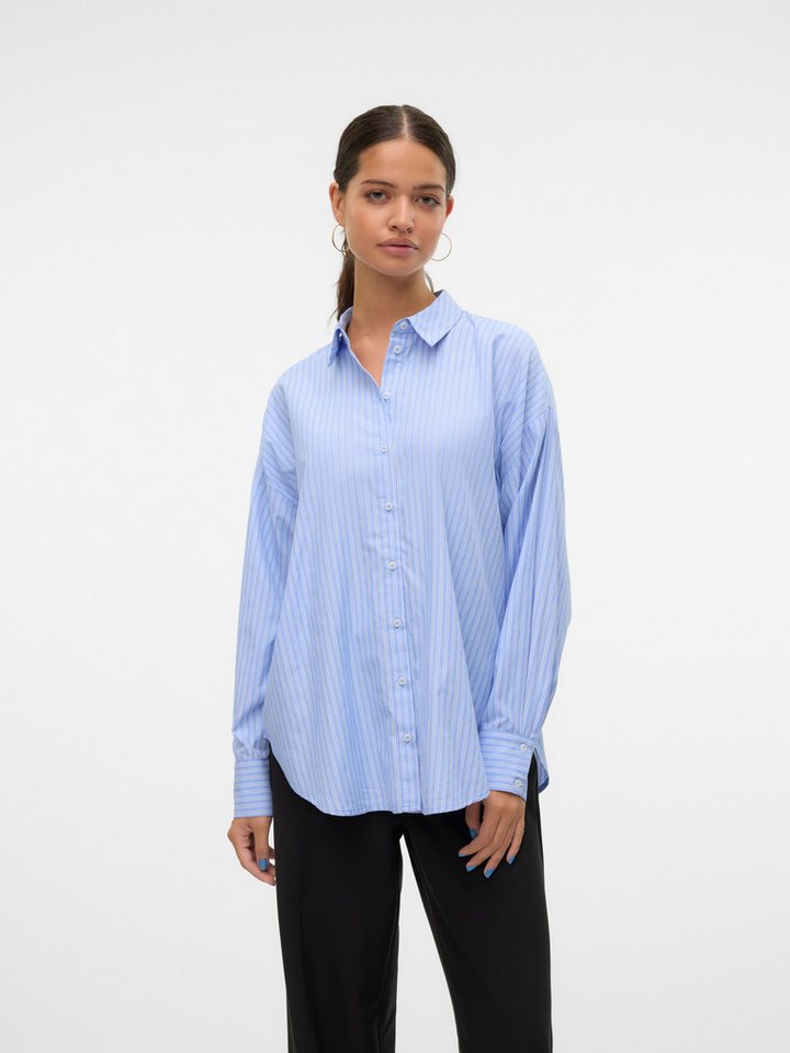 Vero Moda Langarmbluse VMFANNI LS SHIRT WVN GA NOOS von Vero Moda