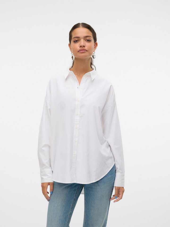Vero Moda Langarmbluse VMFANNI LS SHIRT WVN GA NOOS von Vero Moda