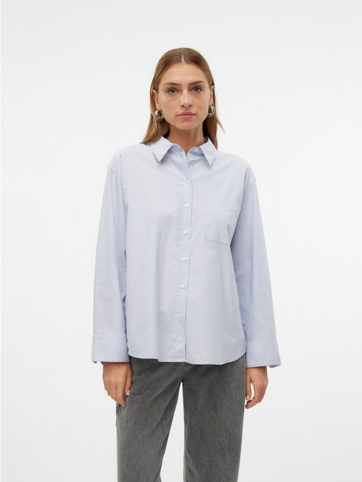 Vero Moda Langarmbluse VMIDA OXFORD SHIRT WVN GA NOOS von Vero Moda