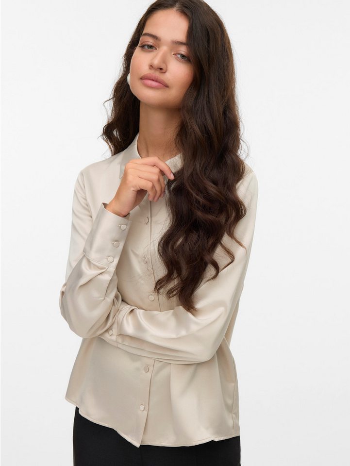 Vero Moda Langarmbluse VMMERLE LS SHIRT WVN GA NOOS von Vero Moda
