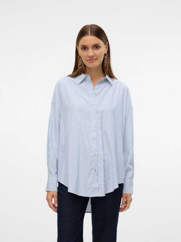 Vero Moda Langarmbluse VMNORA LS OVERSIZE SHIRT WVN GA NOOS von Vero Moda