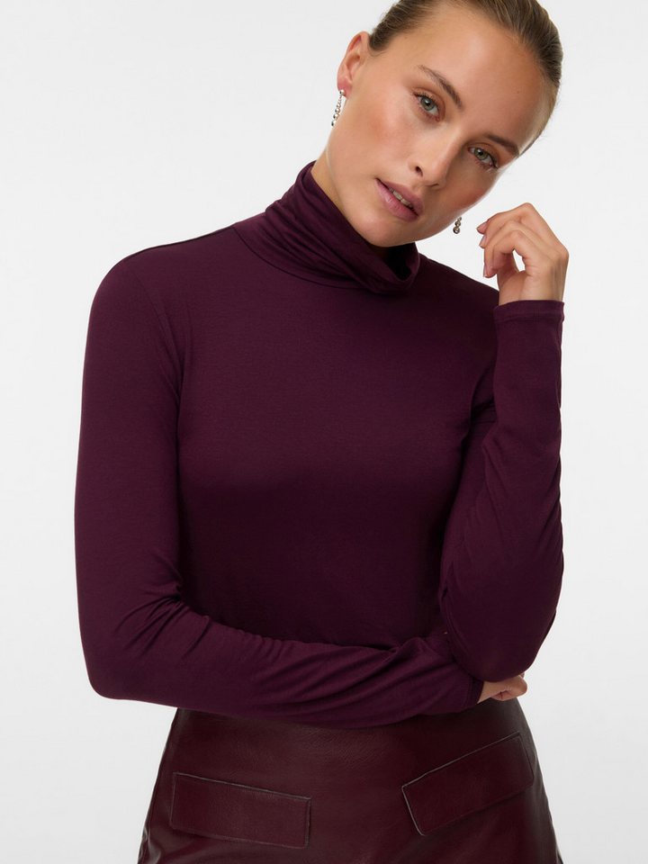 Vero Moda Langarmshirt VMALBERTE LS ROLLNECK TOP JRS NOOS von Vero Moda