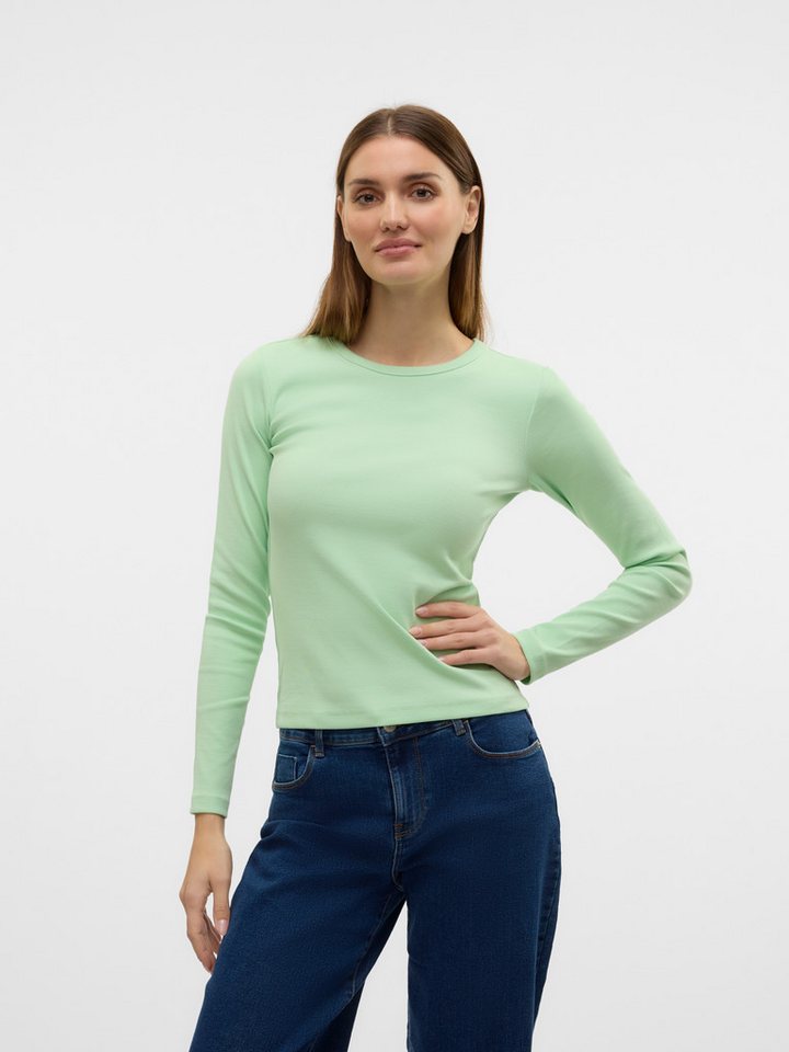 Vero Moda Langarmshirt VMCHLOE LS SHORT TOP JRS NOOS von Vero Moda