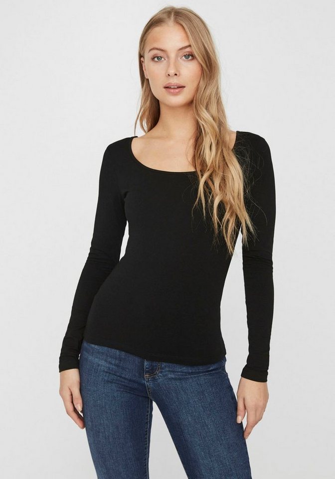 Vero Moda Langarmshirt VMMAXI aus Bio-Baumwolle von Vero Moda