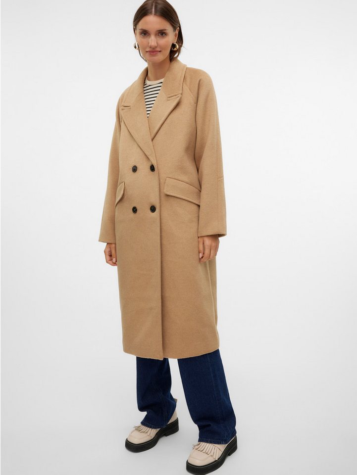 Vero Moda Langmantel VMHARPER LONG WOOL COAT GA NOOS mit Wollanteil von Vero Moda
