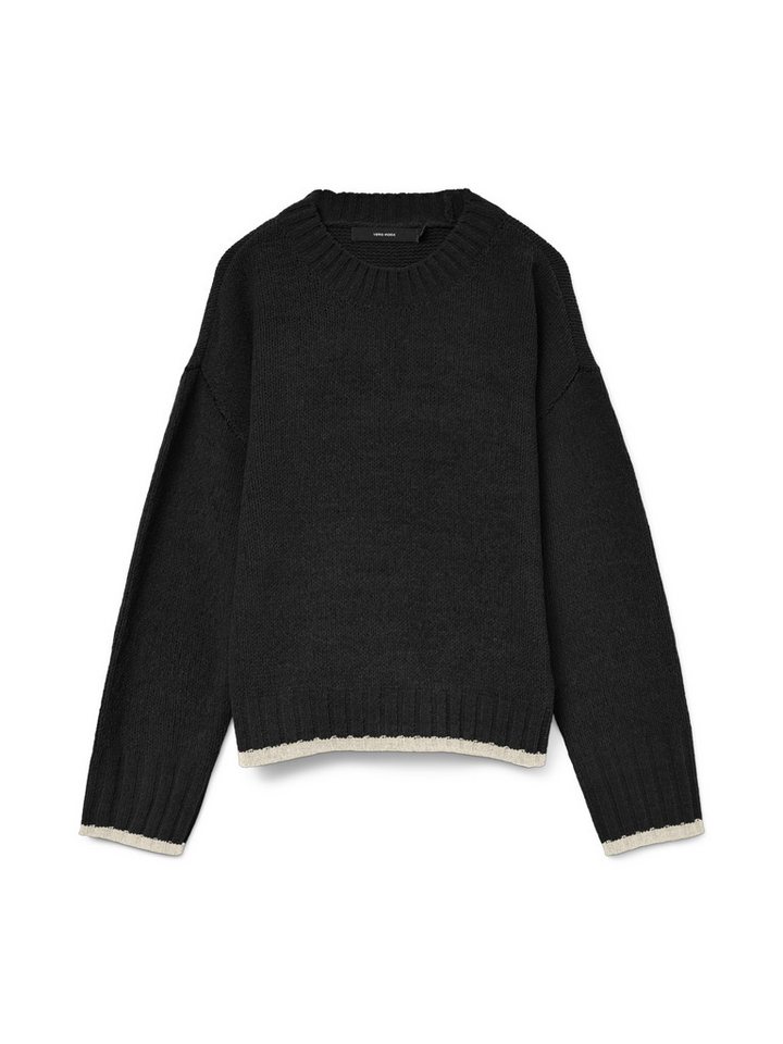 Vero Moda Longpullover VMSHADOW LS O-NECK PULLOVER BOO von Vero Moda