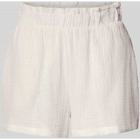 Vero Moda Loose Fit Shorts aus Baumwolle Modell 'NATALI' in Weiss, Größe M von Vero Moda