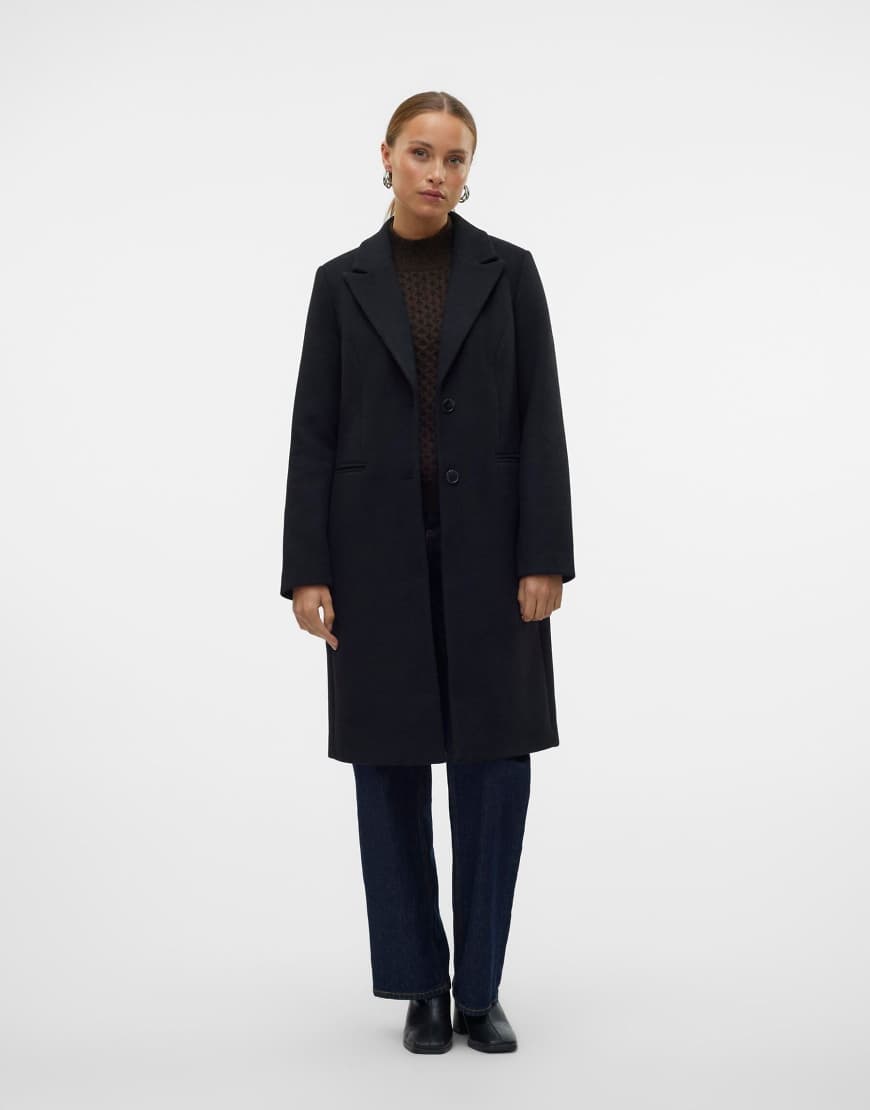 Vero Moda - Mantel in Schwarz von Vero Moda
