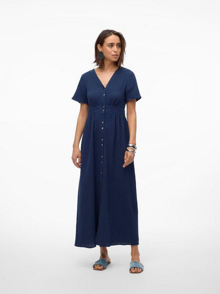 Vero Moda Maxikleid VMNATALI SS ANKLE DRESS WVN GA SPE Sommerkleid von Vero Moda