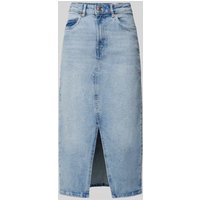 Vero Moda Midi-Jeansrock aus Baumwoll-Mix Modell 'VERI' in Jeansblau, Größe XS Vero Moda Midi-Jeansrock aus Baumwoll-Mix Modell 'VERI' in Jeansblau, Größe XS von Vero Moda