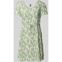 Vero Moda Mini-Freizeitkleid aus reiner Viskose Modell 'EASY JOY' in Schilf, Größe M von Vero Moda