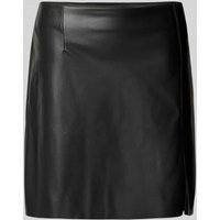 Vero Moda Mini-Rock in Lederoptik Modell 'NELLY' in Black, Größe L von Vero Moda