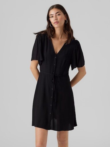 Vero Moda Minikleid VMALBA SS SHORT DRESS WVN NOOS Sommerkleid von Vero Moda