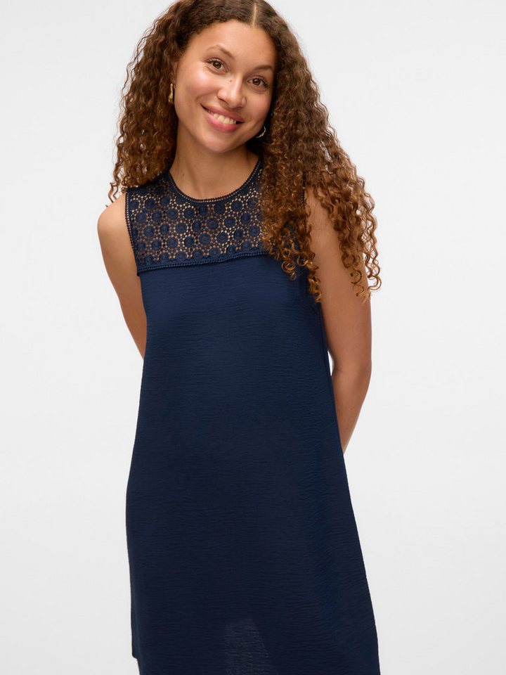 Vero Moda Minikleid VMALVA CROCHET SHORT DRESS WVN GA Sommerkleid von Vero Moda