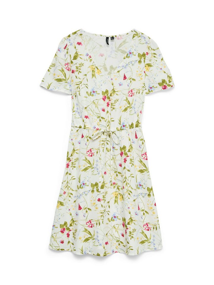 Vero Moda Minikleid VMEASY JOY SS SHORT DRESS WVN GA Sommerkleid von Vero Moda