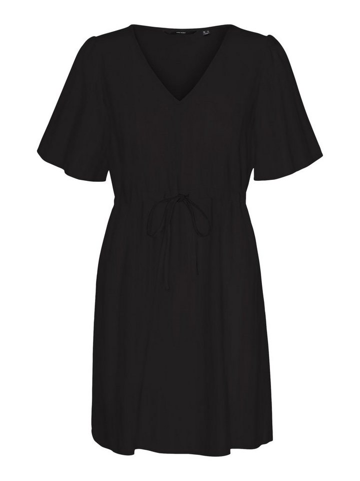 Vero Moda Minikleid VMMYMILO 2/4 SHORT DRESS WVN GA Sommerkleid, mit Leinen von Vero Moda