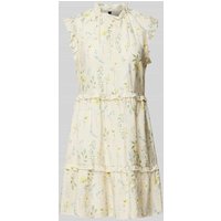 Vero Moda Minikleid mit floralem Print Modell 'JOSIE' in Beige, Größe XS von Vero Moda