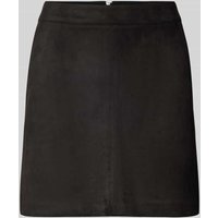 Vero Moda Minirock in Leder-Optik Modell 'DONNA DINA' in Black, Größe L von Vero Moda