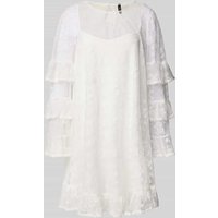 Vero Moda Oversized Freizeitkleid in semitransparenter Optik Modell 'CELINE' in Offwhite, Größe L von Vero Moda