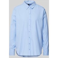 Vero Moda Oversized Hemdbluse aus Baumwoll-Mix Modell 'FANNI' in Hellblau, Größe XS Vero Moda Oversized Hemdbluse aus Baumwoll-Mix Modell 'FANNI' in Hellblau, Größe XS von Vero Moda
