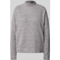 Vero Moda Oversized Langarmshirt mit Stehkragen in Hellgrau, Größe S Vero Moda Oversized Langarmshirt mit Stehkragen in Hellgrau, Größe S von Vero Moda