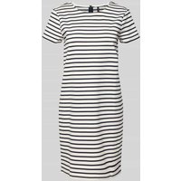 Vero Moda Oversized Minikleid mit Allover-Muster Modell 'ABBY' in Weiss, Größe S von Vero Moda